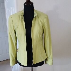 Tribal Light Green Utility Jacket